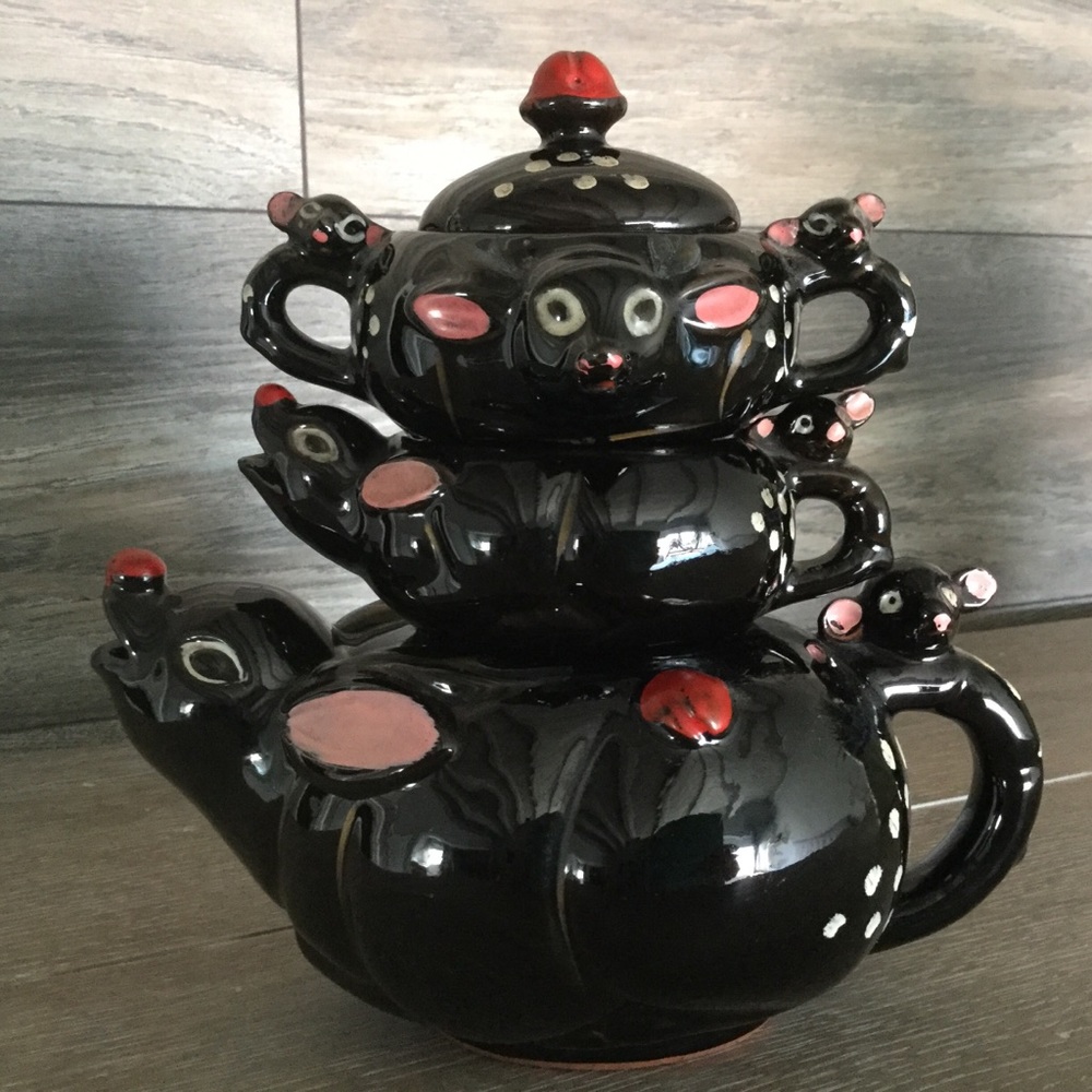 🌺HP🌺Vintage Deer Teapot Set